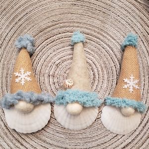 Coastal gnome ornaments